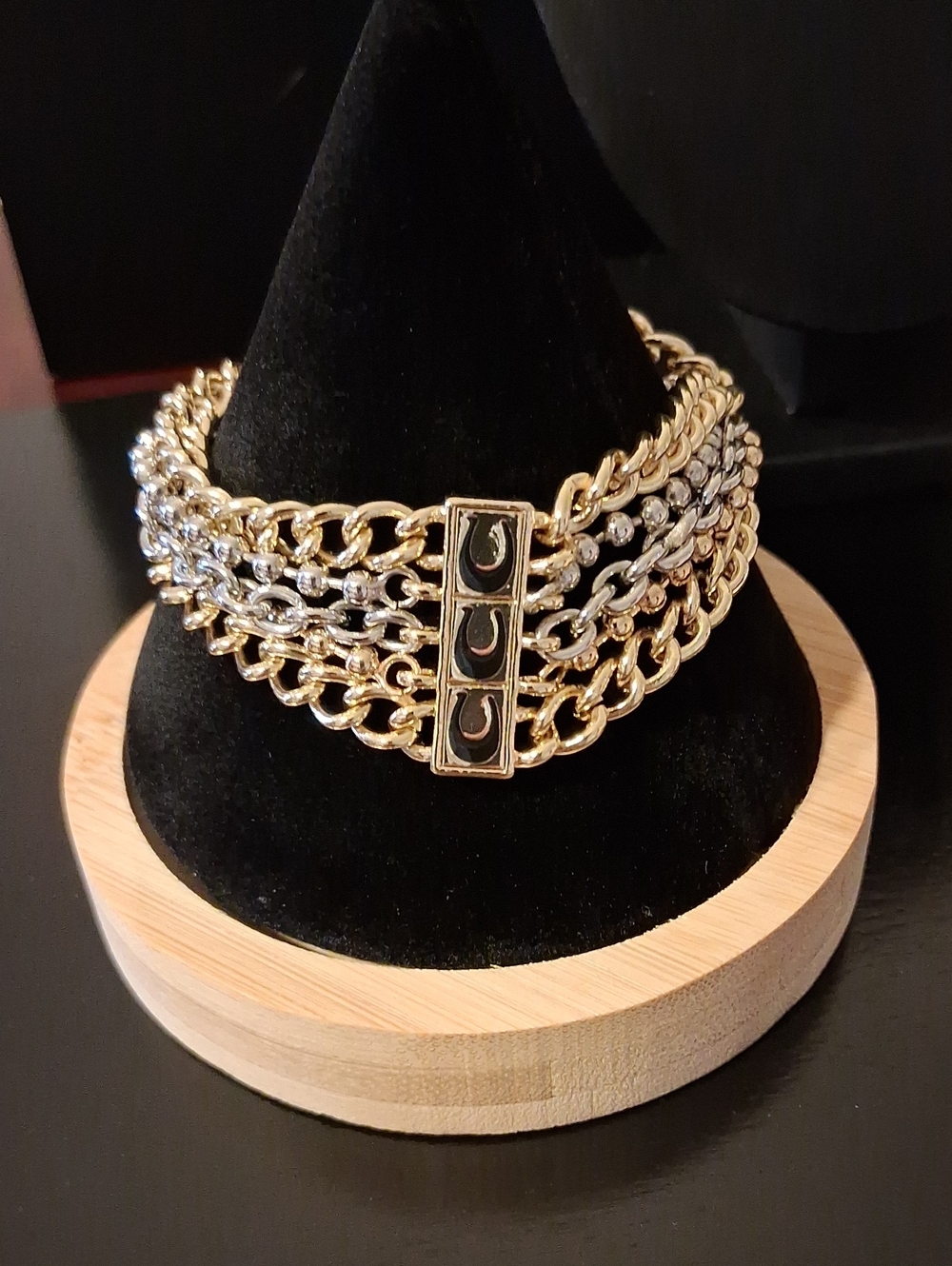Tri-Colored Five Strand Bracelet New